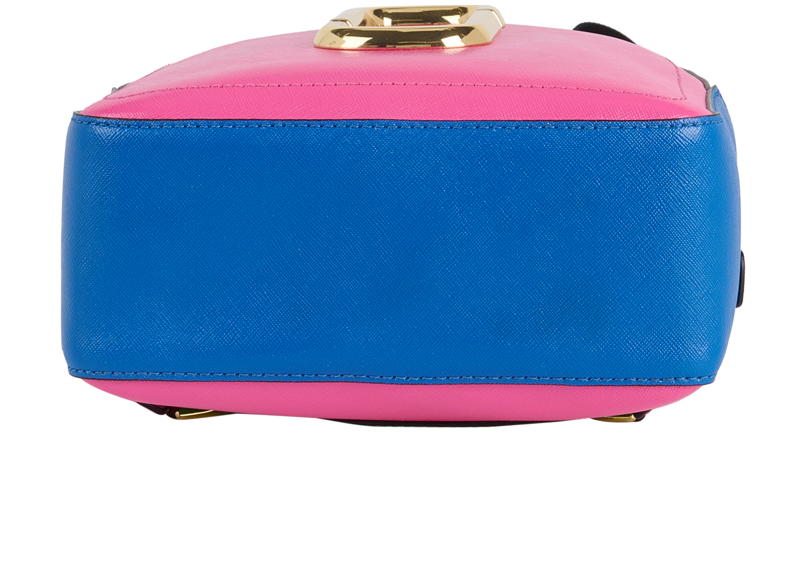 Playboy Bunny Backpack, &pound;130, Handbags, Blue/Pink/White, Leather, Top view
